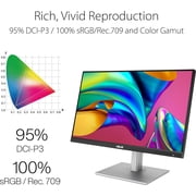 Asus ProArt PA278CGV 27 Class WQHD LED Monitor - 16:9 - 27 Viewable - In-plane Switching (IPS) Technology - LED Backlight - 2560 x 1440 - 1.073 Billion Colors - FreeSync Premium - 400 Nit - 5 ms ...