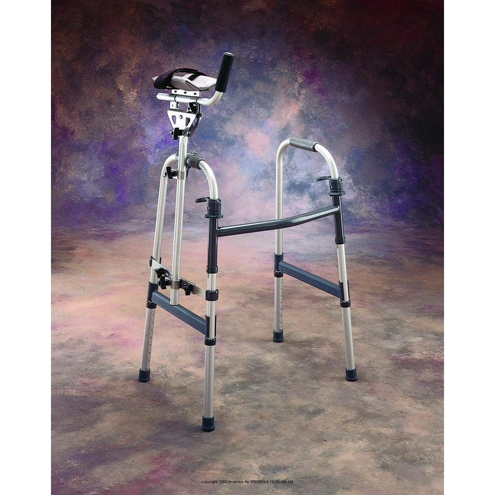 Inv6027 Walker Platform Attachment With Thick VinylCovered Pad, Heavy