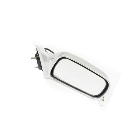 1991 Toyota Camry Mirror - MotorKing TM1030-R-1C8 Silver Passenger Side Power Door Mirror (Fits For 97-01 Toyota Camry)