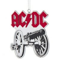 AC/DC Collectible 2021 Kurt Adler Cannon Christmas Ornament in Gift Box #AC2212