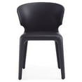 thumbnail image 2 of Manhattan Comfort Conrad 17.3" Faux Leather Dining Chair in Black (Set of 2), 2 of 2