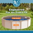 thumbnail image 5 of SmartLine 33' Round Seaside Lagoon Overlap Above Ground Swimming Pool Liner, 54" Height, 25 Gauge, 5 of 6