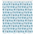 thumbnail image 3 of Ambesonne Nautical Shower Curtain, Ocean Corals and Plants, 69"Wx75"L, Pale Blue Sea Blue, 3 of 3