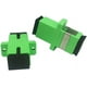 thumbnail image 2 of Adaptador de fibra óptica monomodo SC Cerrxian (SC hembra a SC hembra, APC simplex, acoplador de fibra óptica monomodo, red, Internet), 2 of 5