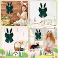 thumbnail image 4 of Outdoor Easter Decorations Easter Bunny Ear Bow Pendant Christmas Party Home Decoration, New, Green, 4 of 6