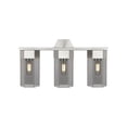 thumbnail image 5 of Innovations Lighting  Claverack - 3 Light 9" Wall-Mounted Bath Vanity Light Plated Smoke Glass/Satin Nickel, 5 of 5