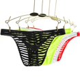 thumbnail image 2 of Calzoncillos transparentes de seda de hielo para hombre, ropa interior fina de cintura baja de malla, sexy, transpirable, de verano, pantalones de moda para jóvenes, 2 of 6