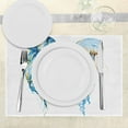 thumbnail image 3 of Ambesonne Nautical Place Mats Set of 4, Jellyfish Exotic Sea, Standard Size, Blue, 3 of 6