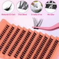 thumbnail image 3 of Z'LRAQI BEAUTY Juego de pestañas postizas segmentarias Kit de grupos de pestañas individuales, 3 of 8