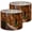 Color 4, variant on Linen Drum Lampshades Italy Tuscan Colorful Nature Scenic Modern Town Street Blue 13"x13"x10" Light Shade for Table Lamps Floor Lamps Drum Lamp Shades Lampshade Replacement Assembly Required