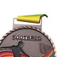 thumbnail image 2 of Medallas de juegos de fútbol Medalla conmemorativa del premio al ganador del deporte de fútbol (cobre), 2 of 6