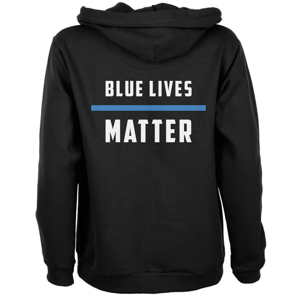 thin blue line hoodie women's