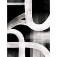 thumbnail image 2 of Popp, Grace 19x24 Black Ornate Wood Framed with Double Matting Museum Art Print Titled - Watercolor Highways IV, 2 of 4