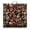 Botanic, variant on Farmhouse Floral Floor Pillow - Skin-Friendly Square Tatami Mat with Spring Floral Print