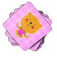 thumbnail image 2 of Yoga Cat Foam Coaster Set of 4, 2 of 3