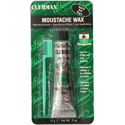 Clubman Moustache Wax Black 0.50 oz (Pack of 3)