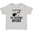 thumbnail image 3 of Inktastic For the Record My Grandma Rocks Boys or Girls Baby T-Shirt, 3 of 5