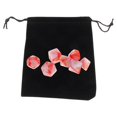 thumbnail image 4 of lionlar 7x Game Dices Toys Math Teaching D8 D10 D12 D20 Bicolor Engraved Rolling R, 4 of 6