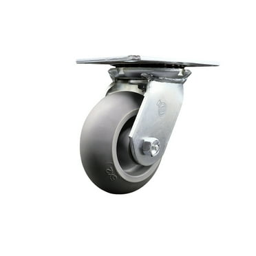 5 Inch Heavy Duty Top Plate Thermoplastic Swivel Caster with Roller Bearing SCC