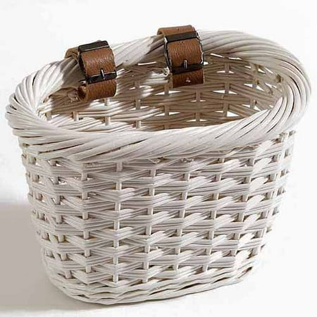 Child's Cliff Road Basket, Oval, White