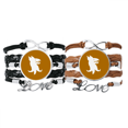 thumbnail image 1 of External Ferocious Ability l Bracelet Hand Strap Leather Rope Wristband Double Set, 1 of 3