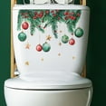 thumbnail image 1 of Lámpara colgante de estrella navideña, pegatinas para inodoro, baño, inodoro, decoración del hogar, pegatinas de pared, 1 of 7