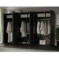 thumbnail image 2 of 100% Solid Wood Urban 6-Door Wardrobe, 2 of 2
