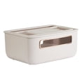 thumbnail image 2 of Caja de almacenamiento para enrutador, organizador de cables, tirarere de alimentación, caja oculta, cubierta de enchufe antipolvo, decoración para Capa CUTICAT Estuche de almacenamiento, 2 of 8