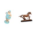thumbnail image 1 of Figura de mujer en traje de baño,Figura decorativa de mesa de una mujer en traje de baño,Escultura de mujer en la playa,muñeca de resina,Figura de caballo,Figura coleccionable de caballo en, 1 of 8