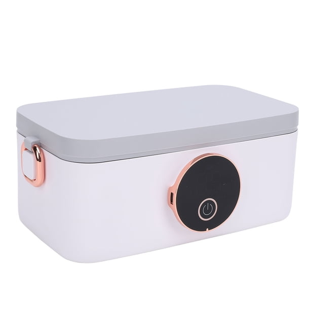 Fiambrera Con Calefacción Recargable, Contenedor De Almuerzo Eléctrico Portátil Con Contenedor Interior De 1000 Ml Y Batería De 16000 MAh, Para Estudiantes Y Trabajadores De