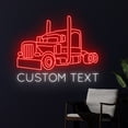 thumbnail image 3 of Handmadetneonsign Semi Truck Neon Sign, Semi Truck Led Sign, Truck Led Light, Truck Neon Light, 3 of 5