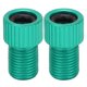 thumbnail image 2 of DEWIN 2 unids/Set Presta a Schrader convertidor de válvula de Bicicleta Adaptador de Bomba de Bicicleta de montaña Resistente al Desgaste(Verde), 2 of 5
