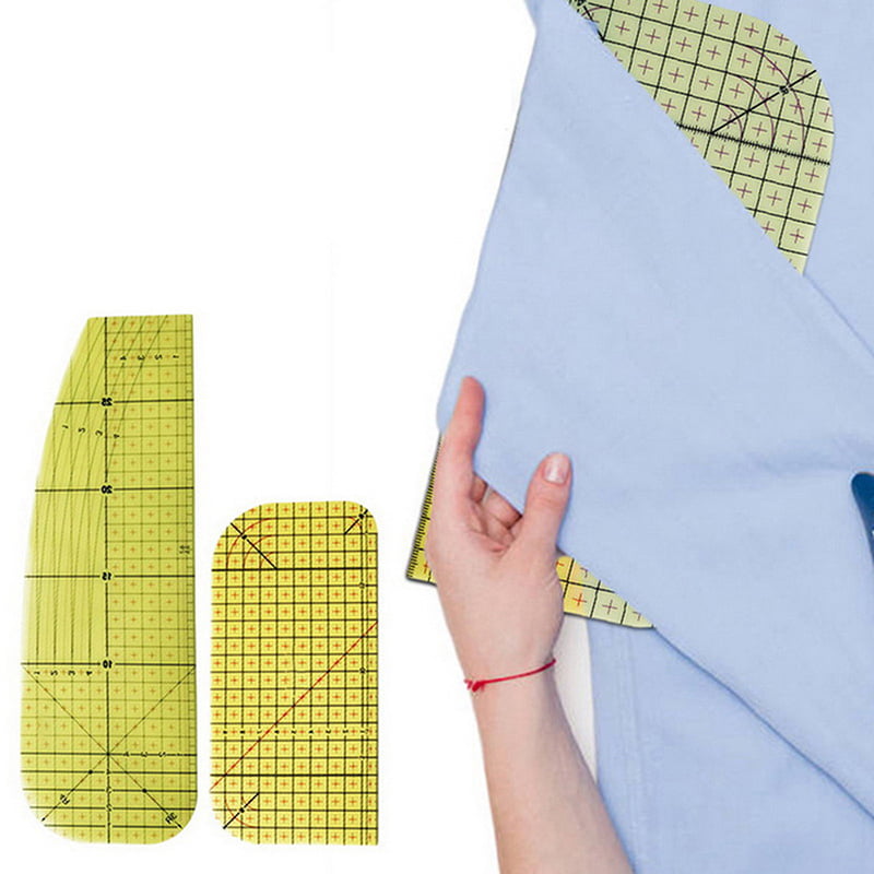 Hot Ironing Ruler Diy Patchwork Tailor Craft Sewing Measuring Tools 20/30CM 