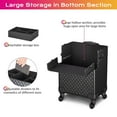 thumbnail image 6 of Byootique 4in1 Rolling Makeup Case Cosmetic Train Case Organizer Storage Artist, 6 of 12