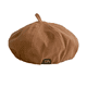 thumbnail image 1 of Boina para niños, niñas y niños, gorra plana, invierno y otoño, 1 of 5