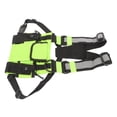 thumbnail image 5 of Universal Radio Chest Harness Bag Adjustable Radio Harness Chest Pocket Pack Vest for Two Way Radio Fruit Green, 5 of 8