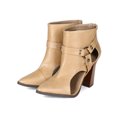 thumbnail image 5 of Bumper Odin-04 New Women Pointy Toe Cut Out Harness Triangular Heel Ankle Boot, 5 of 5