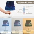 thumbnail image 3 of Bedside Table Lamp, Fully Dimmable Lamp with USB Interface Cable for Bedroom Living Room, Office, Dorm Glowing Cloud Icon, 3 of 8