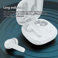 thumbnail image 6 of Hesxuno Bluetooth Headphones Wireless Bluetooth Headphones In-Ear Running Sports IPX5 Waterproof Headphones Gaming Headphones White Headphones for Kids for School, 6 of 8