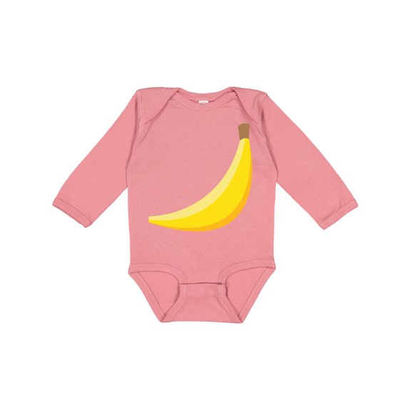 Inktastic Banana Boys or Girls Long Sleeve Baby Bodysuit