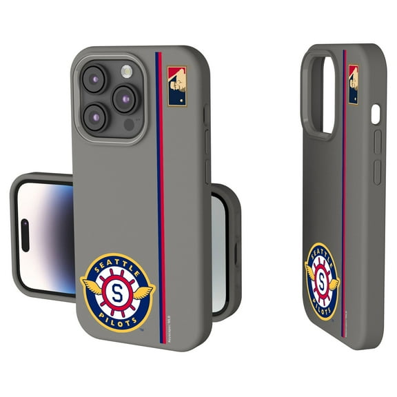 Keyscaper Seattle Pilots Cooperstown Collection iPhone Soft Touch Case