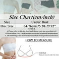 thumbnail image 4 of Youmylove Padded Bandeau Bra Wire Free Strapless Convertible Bralettes Basic Layer Tube Top Bra For Women Comfort Underwear, 4 of 9