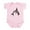 Petal Pink, variant on CafePress - Has Du Kéedi Infant Bodysuit - Baby Light Bodysuit, Size Newborn - 24 Months