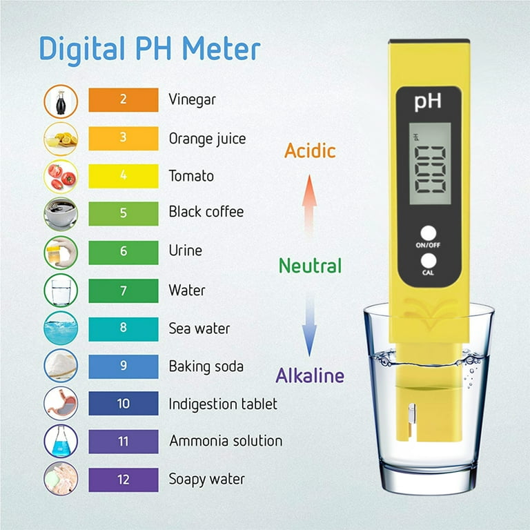Shop Digital Ph meter, Ph meter 0.01 Ph high precision water