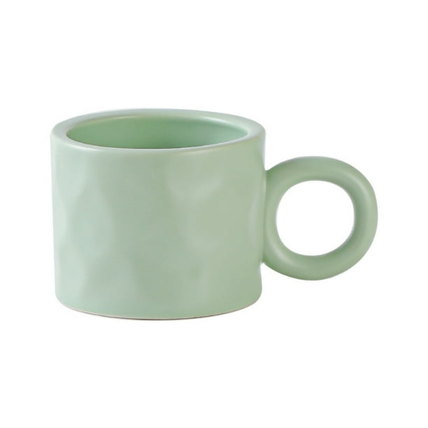 Taza de café de cerámica Yuarrent Verde claro
