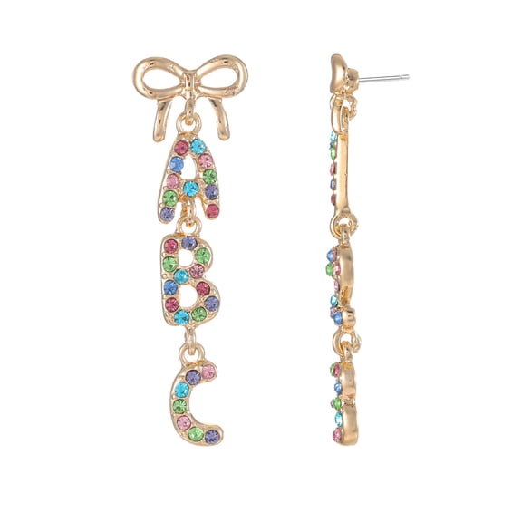 Packed Party ABCs Earrings