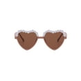 thumbnail image 2 of Gureui Toddler Infant Baby Girls Boys Lightweight Sunglasses with Flower Edge on the Frame, Heart Shaped Sunglasses, 2 of 9