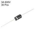 thumbnail image 2 of 1N5406 Schottky Rectifier Diode 3A 600V shaft Silastic Guard Diodes 30 Pack, 2 of 3