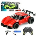thumbnail image 4 of ​USB Rechargeable RC Car - 4-Wheel Suspension, 25 km/h Racing-Style - Red/Green Toy Gift for Ages 6+ Red, 4 of 7