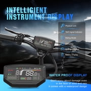 S6PRO 1200W Range 70km Portable Escooter Electric Scooter for Adults with 48V 18.2AH 15AH Battery 10 Inch Off-Road Tire